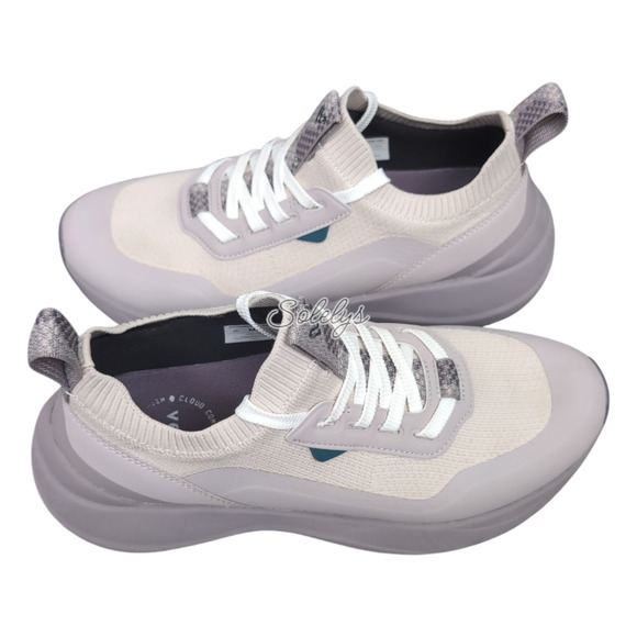 Vessi Stormburst Mens 7 Quartzite Gray Low Top Waterproof DymaTex Knit Sneaker - Picture 12 of 12